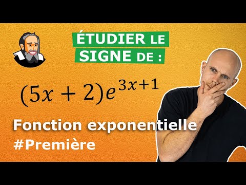 SIGN STUDY with EXPONENTIAL - Corrected Exercise - First