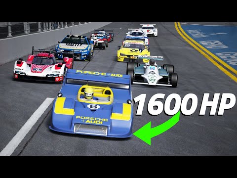 What Can The Most POWERFUL Racing Car Of All Time Beat? | Porsche 917/30 Spyder