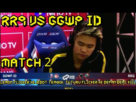 RRQ VS GGWP ID Bekraf game 2018 match 2