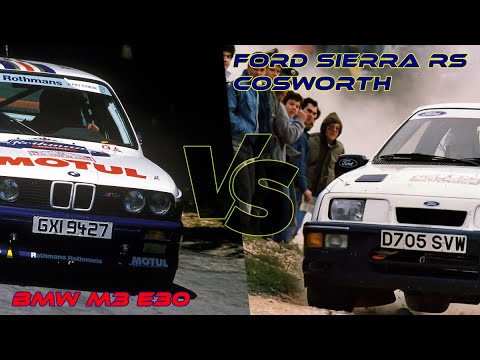 Ostatni Mohikanie tylnego napędu, czyli BMW M3 vs Ford Sierra RS Cosworth