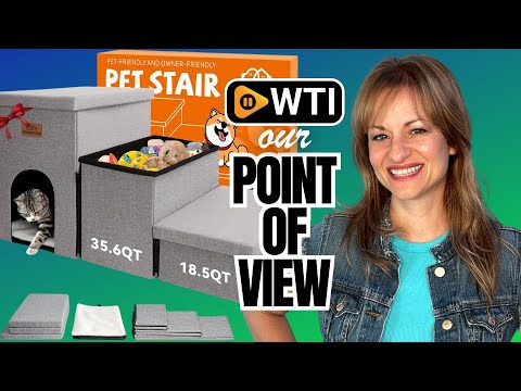 Dog Stairs with Condo 17.5"" H - WTI product video review