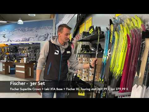 Fischer Langlauf Set