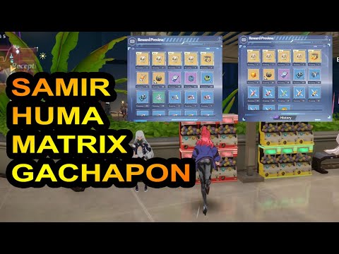 How to use Mira Coins? Huma+Samir Matrix Gachapon Mirroria Reception Tower of Fantasy