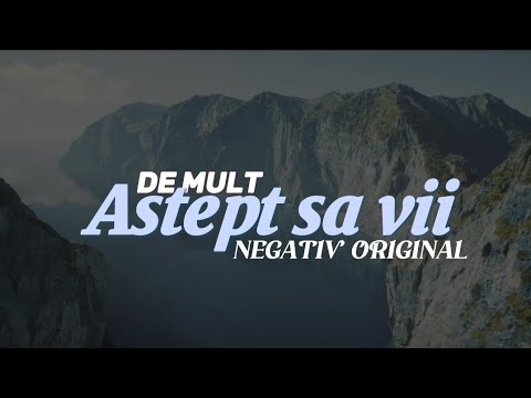 Negativ Original - DE MULT ASTEPT SA VII Colaj