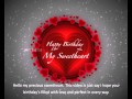 HAPPY BIRTHDAY MY SWEETHEART