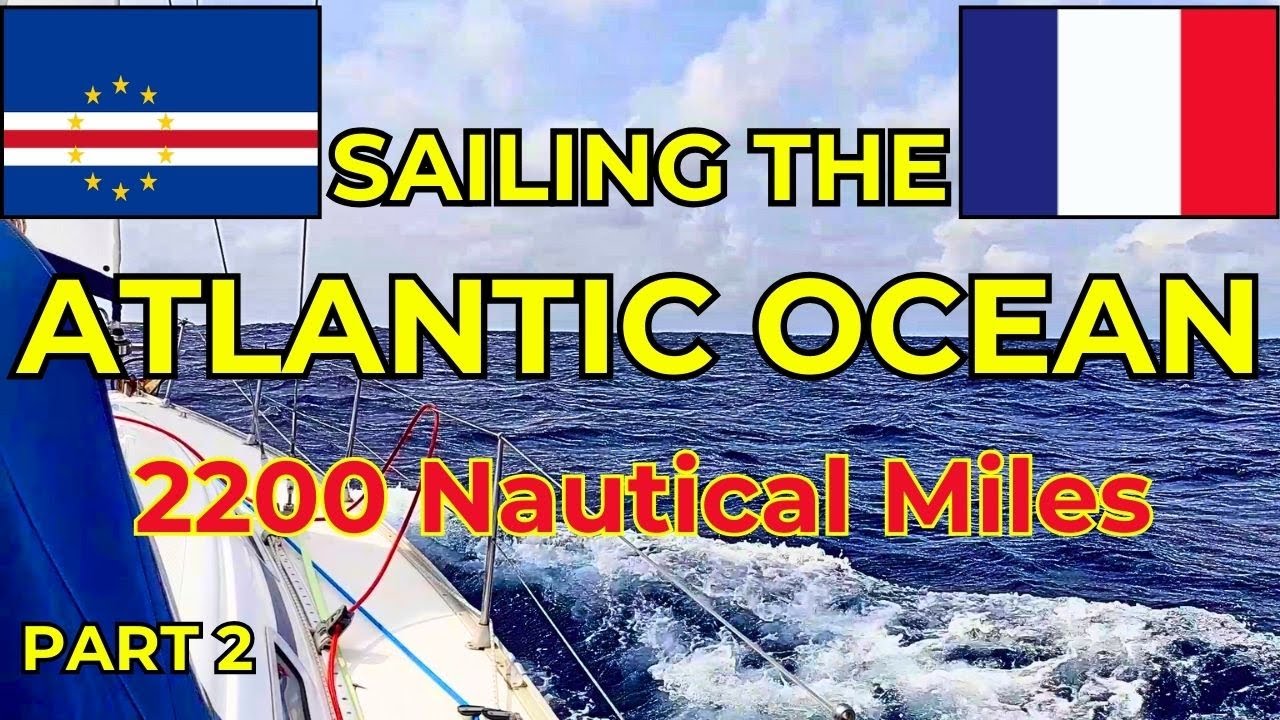SAILING the ATLANTIC OCEAN - PT2 - steering problems!