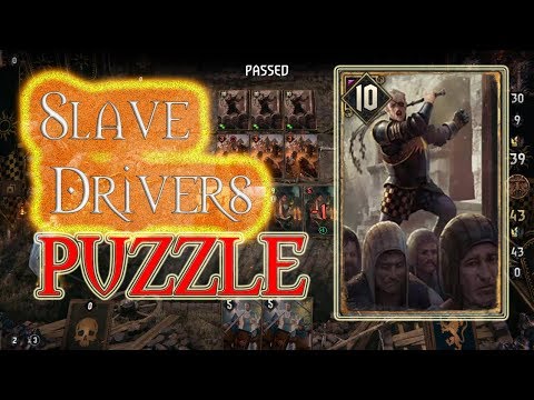 Thronebreaker The Witcher Tales WorkForce (Slave Drivers) Puzzle