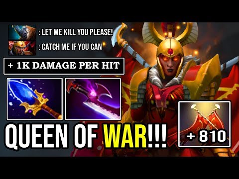 DOESN'T MATTER WHO YOU ARE I'LL DUEL ALL + 1K DMG PER HIT INVISIBLE LC 100% OP BUILD DOTA 2