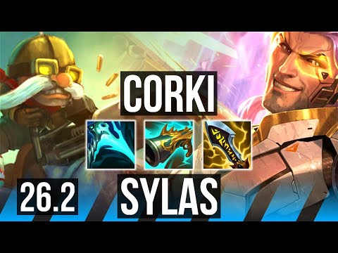 CORKI vs SYLAS (MID) | Good KDA: 12/2/5 | EUNE Master | 26.2