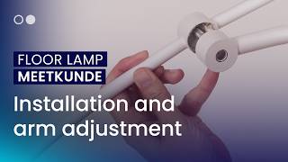 Comment installer et changer la position du lampadaire Meetkunde?