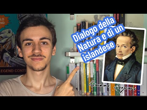 Dialogo della natura e di un islandese: spiegazione e commento