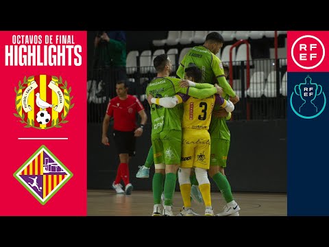 Resumen #CopadelReyFS | Industrias Santa Coloma 3-4 Illes Balears Palma Futsal