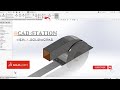 How to make a hollow part || HEM features  || #solidworkstutorial