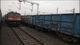 preview picture of video 'Coimbatore - Jaipur SF thrashes Majri junction at mps | Indian Railways | IRFCA #indianrailways'