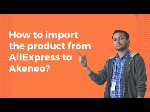 How to import the product from AliExpress to Akeneo?