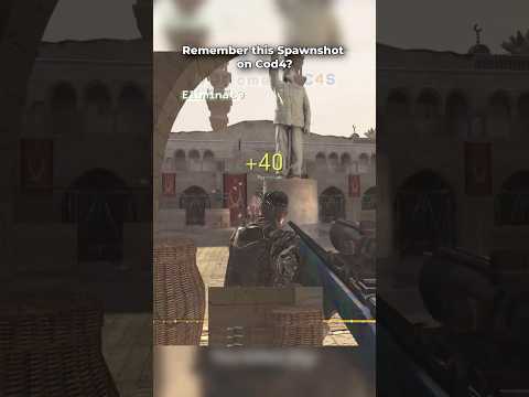 The Cod4 Showdown Spawnshot ❤️ #callofduty #nostalgia
