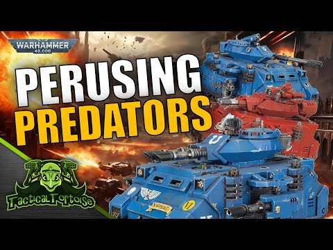 Space Marine Predators - 40k's MOST Iconic Battle Tank!  | Warhammer 40k Datasheet Deep-Dive