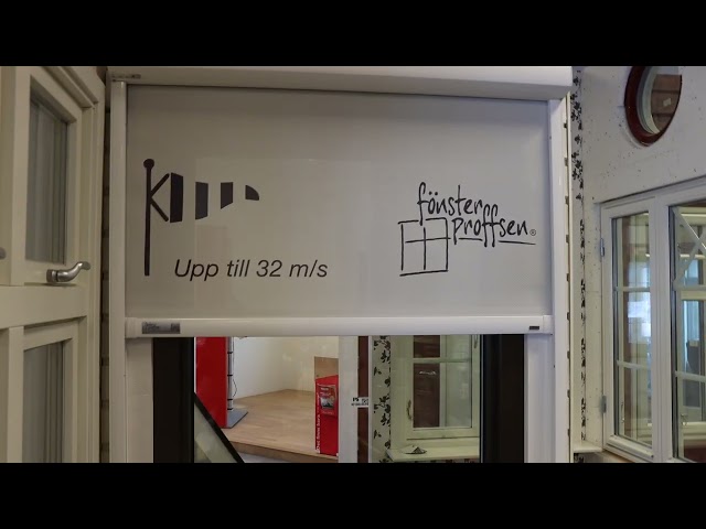 931003 Dreh Kipp Window 10x13 with electric awning