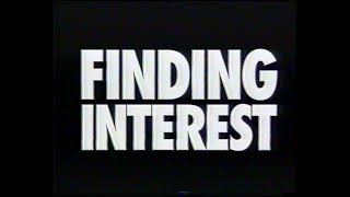 Finding Interest (1994) Video