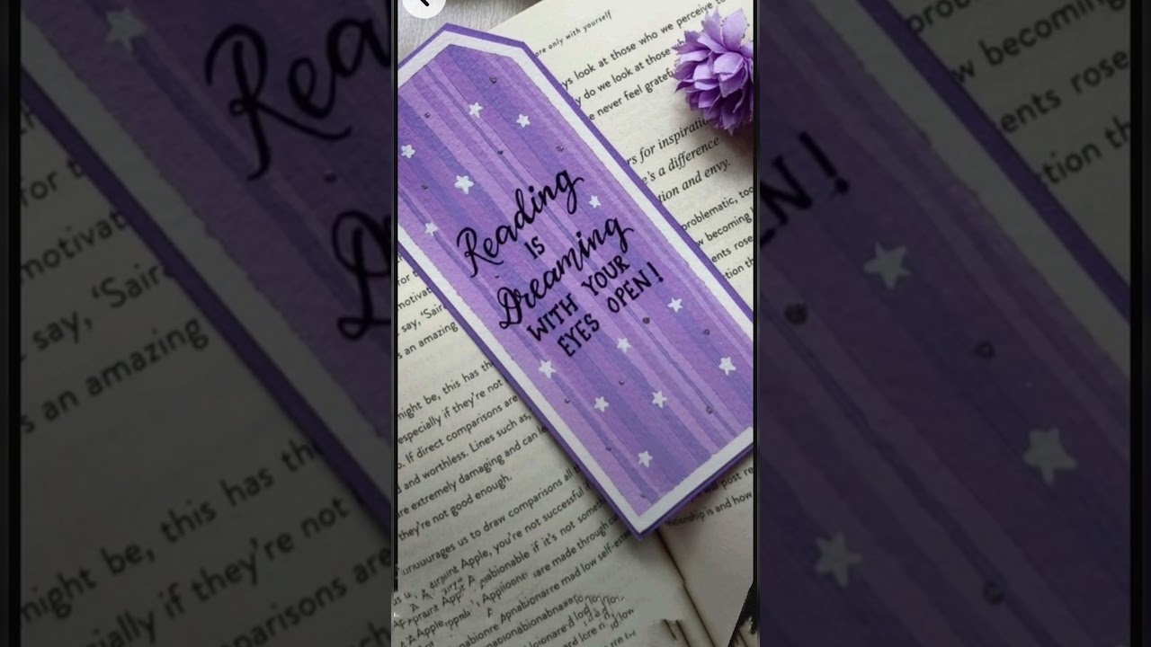 aesthetic bookmark ideas! ✨ #aesthetic #shorts #ideas