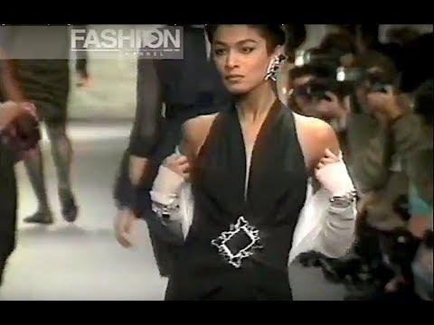 KARL LAGERFELD Spring Summer 1990 Paris pret a porter women by Canale Moda