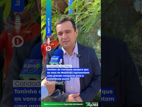 Toninho da Caridade destaca que as vans do MobSUAS representam uma grande conquista: