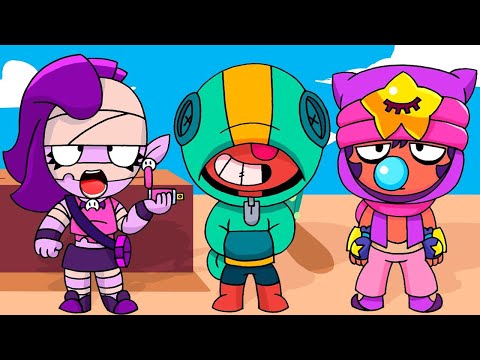 САМЫЕ СМЕШНЫЕ НОВЫЕ МУЛЬТИКИ В БРАВЛ СТАРС I BRAWL STARS ANIMATION