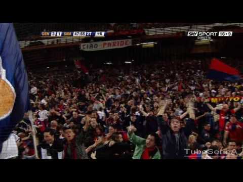 Genoa - Sampdoria 3-1 Milito ; AMAZING GOAL , AMAZING MATCH !!!