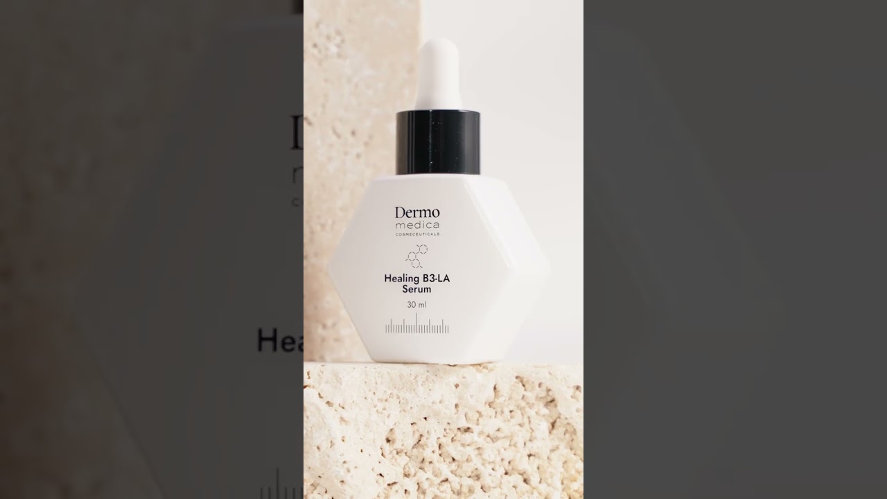 Dermomedica Healing B3-LA Serum Serum na dzień i na noc 30 ml - VIDEO
