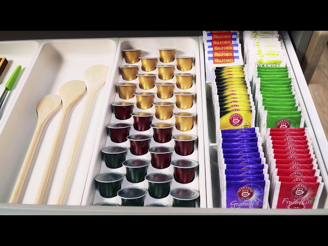 Video Teaser für Tray for Nespresso capsules FlexiSPACE 370x148 mm