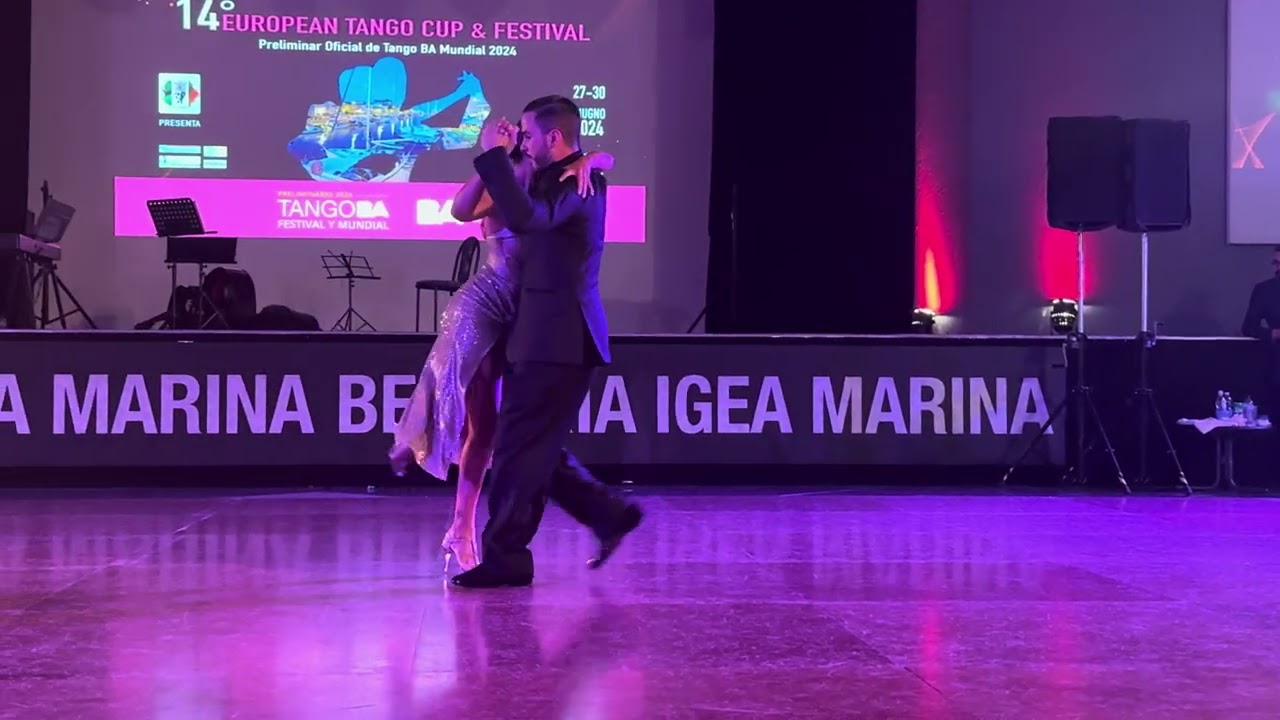 Roxana Suarez Camila Alegre Dante Sanchez Ezequiel Lopez Bellaria Igea Marina European Tango
