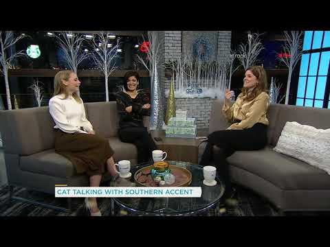 This cat sounds like its saying, Well hi in a southern accent   Your Morning