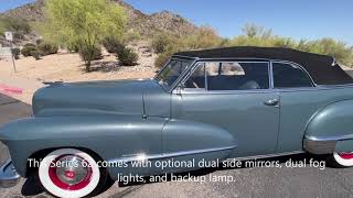 Video Thumbnail for 1946 Cadillac Series 62