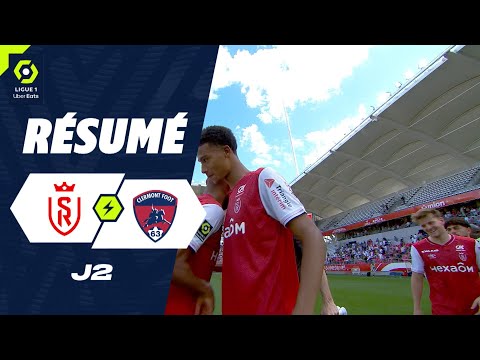 STADE DE REIMS - CLERMONT FOOT 63 (2 - 0) - Résumé - (SdR - CF63) / 2023-2024