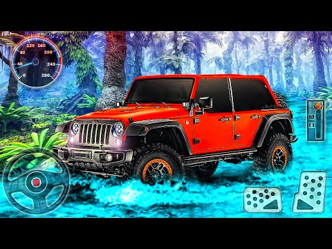 Offroad Realistic Jeep Driving Simulator - Luxury SUV 4x4 Tracks - Best Android GamePlay