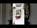 DIY Holiday Wreath #shorts