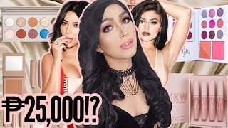 NAKA PHP25,000 AKO! BAKET SOBRANG MAHAL NG KYLIE COSMETICS AT KKW BEAUTY!?