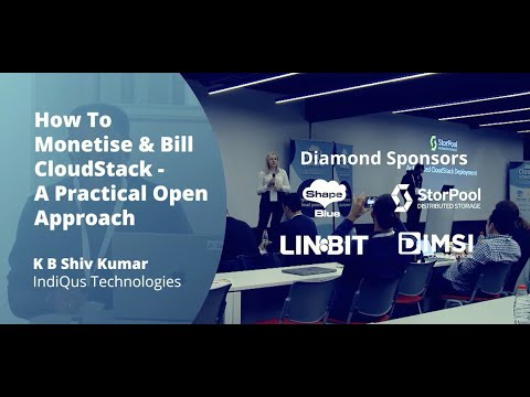 How To Monetise & Bill CloudStack - A Practical Open Approach - CCC 2022