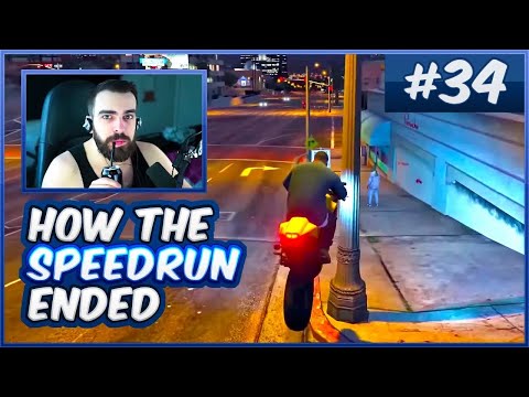 Choking At 99% Completion - How The Speedrun Ended (GTA V) - #34