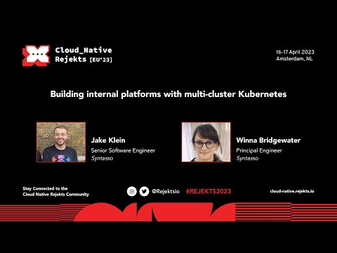 Building internal platforms with multi-cluster Kubernetes