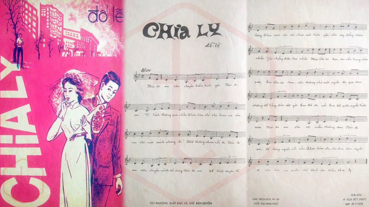 Tờ Nhạc Xưa Trước 1975