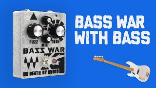 Video thumbnail for Bass War by Death By Audio with bass guitar by We As A Company
