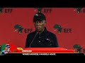 CIC Julius Malema Addresses EFF Press Conference 03 February 2025