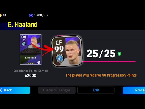 How to Train ERLING HAALAND in PERFECT WAY eFootball 2024 Mobile | Training Guide & Tutorial