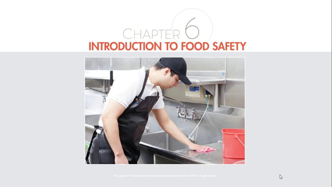 ProStart 1, Ch. 6 Intro to Food Safety