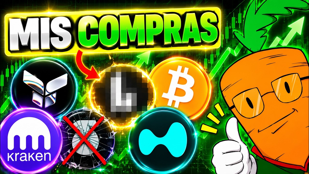 Estoy COMPRANDO estas CRIPTOMONEDAS 🚀 | AIRDROPS y análisis del MERCADO