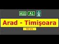 Motorway A1 Arad Timişoara Nov 3 2016