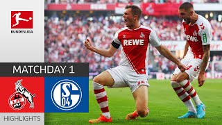 1. FC Köln - FC Schalke 04 3-1 | Highlights | Matchday 1 – Bundesliga 2022/23