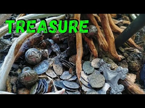 A TREASURE TROVE OF SILVER COINS HAS BEEN FOUND