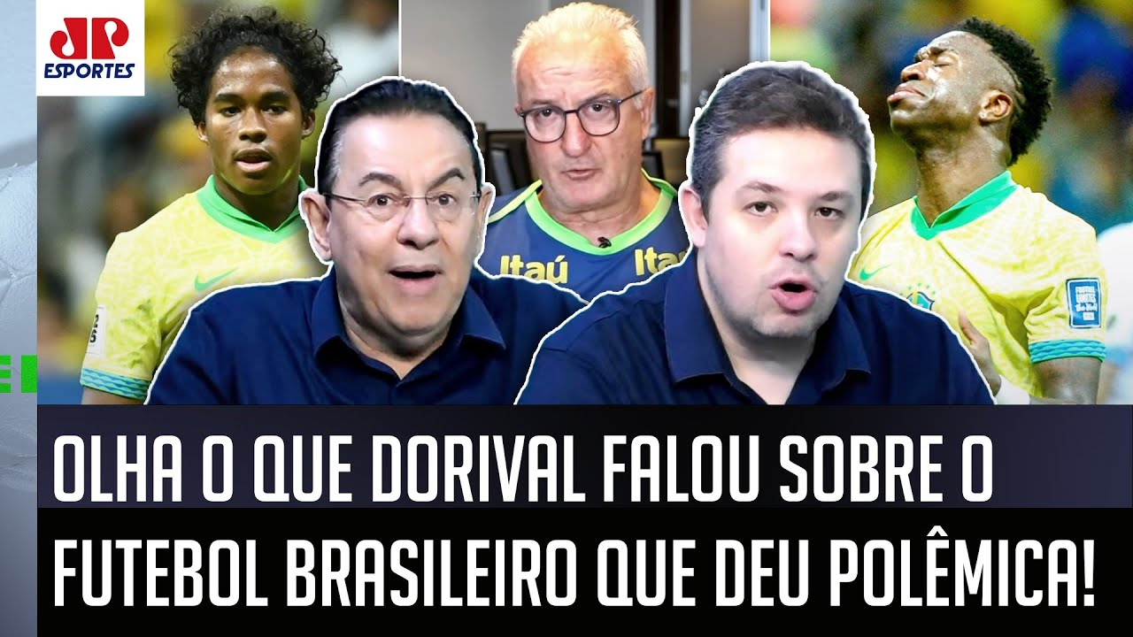 "EU DISCORDO DISSO! SOU CONTRA!" OLHA o que Dorival FALOU que DEU POLÊMICA no futebol brasileiro!